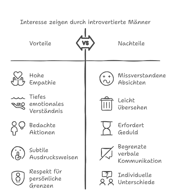 Warum introvertierte Männer anders Interesse zeigen