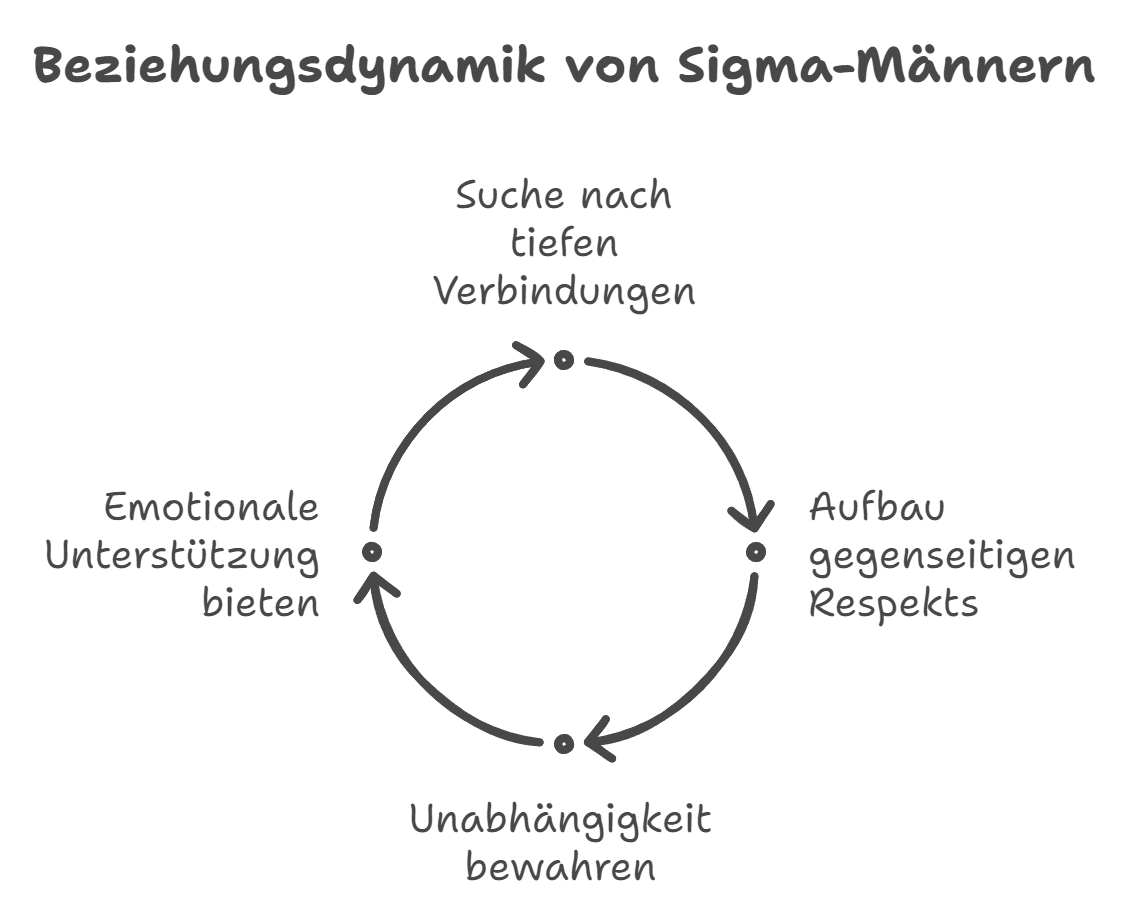 Beziehungsdynamik Sigma Mann