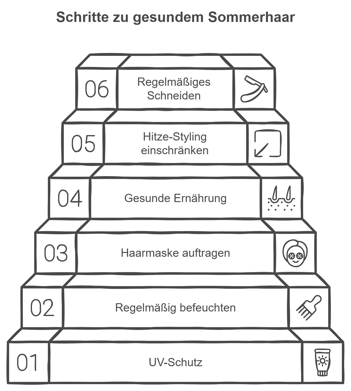 Tipps für schnelles Haarwachstum