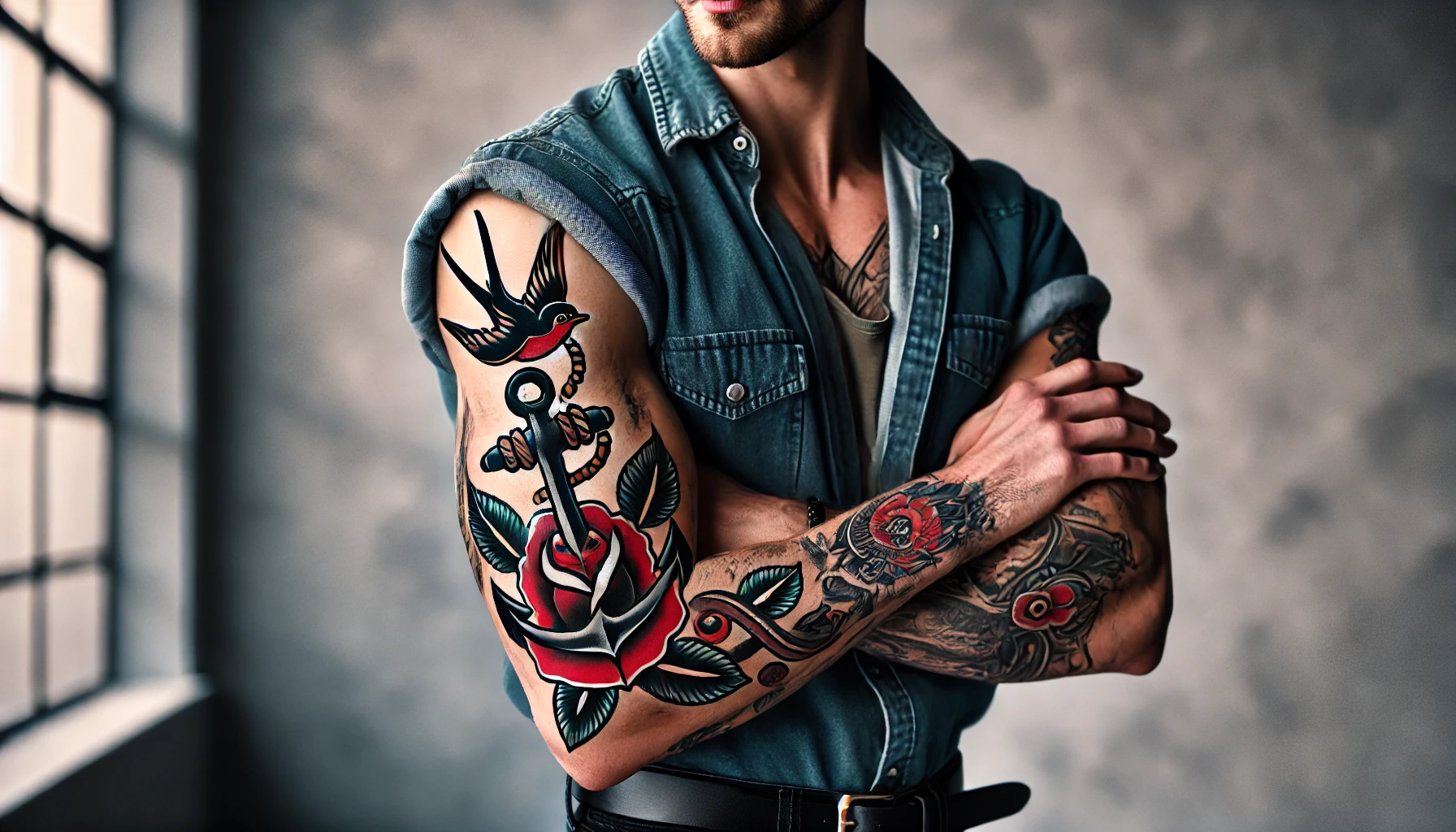 Old-School und Traditional Tattoos